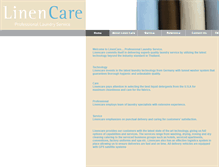 Tablet Screenshot of linencare.net
